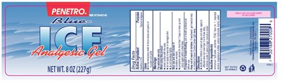 Penetro Blue Ice Analgesic Gel 227 G